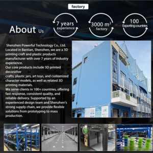 Envase de Plástico Personalizado con Forma de Mascota Impreso en 3D, Artículo de Decoración para el Hogar para 3.5g 7g 14g con Tu Logotipo, FDM PLA PETG - Product Image 5