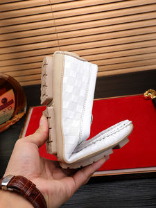 Selipar marca de lujo ocio moda Real puro cuero genuino <span class=keywords><strong>mocasines</strong></span> Sandalias Zapatos para hombres <span class=keywords><strong>2020</strong></span> - Product Image 4