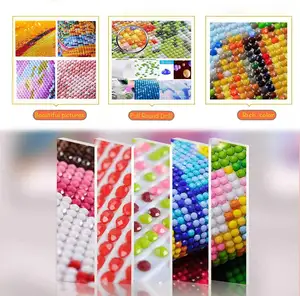 Diamond Painting Kits For Adults Colorful Starfish DIY Full Drill Diamond Art Kits Beach Stones Aesthetic Picture Art For Wall