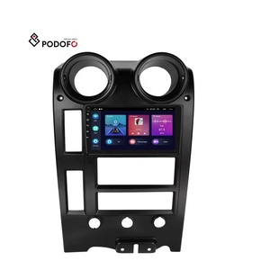 Radio estéreo para coche Podofo de 9 pulgadas para <span class=keywords><strong>Hummer</strong></span> H2 2002-2007 Carplay Android Auto GPS WiFi Android Car Frame Fascia Panel - Product Image 1