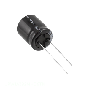 Condensador Original UPW1A392MHD6TN de Aluminio, 3900uF, 20%, 10V, Radial, de Orificio Pasante - Product Image 1