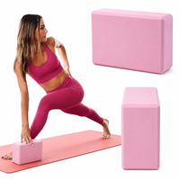 Bloc de yoga EVA personnalisé 3x6x9 pouces, support élevé, brique de fitness, vente en gros, fabricant, fournisseur en vrac