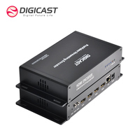 Codificador de Transmisión DMB-8904A-EC 4 para CATV, Video HD H.264 1080P con Protocolos HLS/RTMP y Salida TS sobre IP