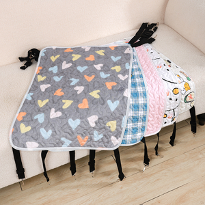 Hamac pour animaux de compagnie, <span class=keywords><strong>lit</strong></span> suspendu confortable pour chat, lapin, petits animaux, hamac doux avec sangles réglables et crochet en métal - Product Image 3