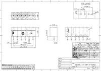 Bloque de Terminales de Montaje en Panel de 3.81mm/5.08mm de Paso, 15A, Conector Hembra para PCB, Bloque de Terminales de Pared, Gran Venta