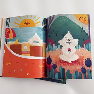 Livres photo à couverture rigide de haute qualité pour enfants, livres d'images d'<span class=keywords><strong>illustration</strong></span>, impression personnalisée en Chine - Product Image 2