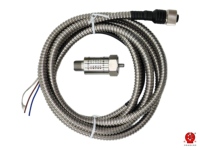 Transmisor de Vibraciones para Compresor de Aire, Sensor Piezoeléctrico, Salida 4-20mA, Velocidad RMS, Monitor de Movimiento Recíproco de Tornillo, Protección IP66