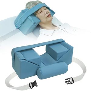Oreiller anti-ventetement latéral en forme de U, ergonomique et fixe, pour personnes âgées et usage post-opératoire - Product Image 1