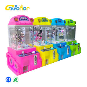 Bunte <span class=keywords><strong>Mini</strong></span>-Puppen klauen maschine Neuestes Design Münz betriebene Wohlfahrts spiel konsole Kleine Kran klauen maschine - Product Image 2