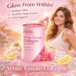 Gomitas Blanqueadoras <span class=keywords><strong>de</strong></span> Colágeno <span class=keywords><strong>de</strong></span> Tomate Blanco OKTW, <span class=keywords><strong>para</strong></span> Aclarar Manchas y Dar Brillo a la Piel, en Stock, Muestras Gratis, Marca Privada OEM - Product Image 5