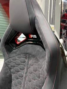 Coprisedile Sportivo Bucket in Fibra di Carbonio Secca per <span class=keywords><strong>Audi</strong></span> B10 A3 A4 A5 <span class=keywords><strong>A6</strong></span> A7 A8 Q3 Q5 Q7 - Product Image 6