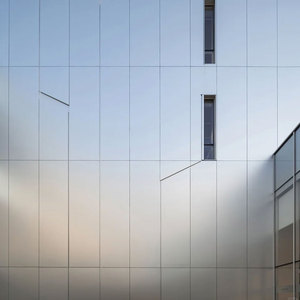 Panneau composite en aluminium 3 mm, revêtement PVDF, ignifuge, panneau mural extérieur moderne, longueur personnalisée - Product Image 2