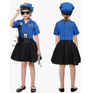 Set <span class=keywords><strong>di</strong></span> giochi <span class=keywords><strong>di</strong></span> ruolo per bambini Costume <span class=keywords><strong>di</strong></span> Halloween Cosplay pompiere medico chirurgo <span class=keywords><strong>di</strong></span> <span class=keywords><strong>polizia</strong></span> Capatin infermiere ingegnere per bambini vestire le uniformi - Product Image 4