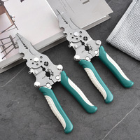 Pince à dénuder et à sertir multifonctionnelle pliable, durable, portable, en acier inoxydable, métrique, outil d'électricien OEM, bricolage électrique