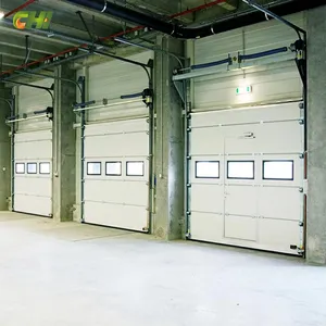 Industry Overhead Steel 12x8 Roll Up Doors High Speed Pvc Doors Automatic Open 8ft X 8ft Industrial Iron Door