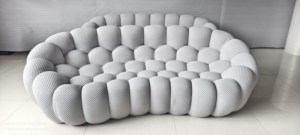 Canapé Bulle d'Extérieur Étanche Anti-UV Robuste pour Patio Plage Bord de Piscine Salon - Product Image 6