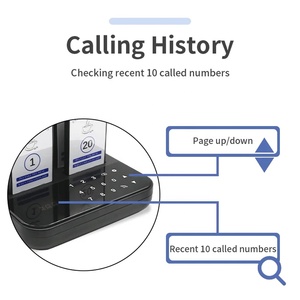 Quán Cà Phê Mini không thấm nước của khách hàng đợi phân trang 16 Buzzers không dây bồi bàn Coaster rung beeper gọi điện thoại hệ thống máy nhắn tin nhà hàng - Product Image 6