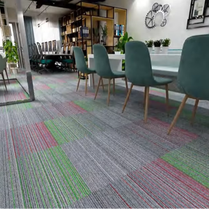 Baldosas de Moqueta Comerciales Antideslizantes de PP Resistentes al Desgaste para Uso en el Hogar y la Oficina, Diseño Moderno de Última Generación - Product Image 1