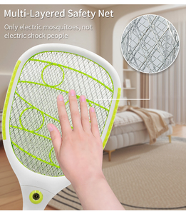 Muỗi BAT các nhà sản xuất 4000V có thể sạc lại điện muỗi Vỉ Đập với logo - Product Image 3