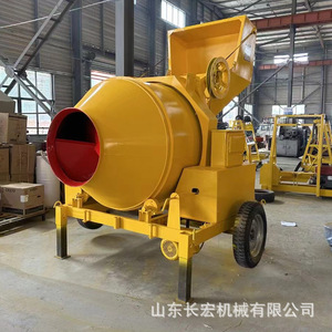 เครื่องผสมคอนกรีตเคลื่อนที่ Jzc350 แบบดีเซล พร้อมเครื่องยนต์ บำรุงรักษาง่าย สำหรับงานก่อสร้าง - Product Image 2
