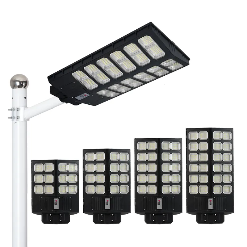 High Power 600W 800W 1000W 2000w Solar Street Light Waterproof All In One LED Solar Street Light Lamp Outdoor