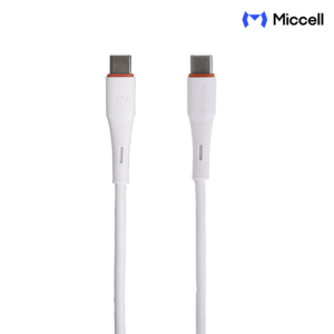 สายชาร์จเร็ว Miccell OEM 1 เมตร 3 แอมป์ แบบ USB-C สำหรับโทรศัพท์มือถือ สายชาร์จสำหรับ iPhone สายถักทนทานสำหรับ iPhone - Product Image 3