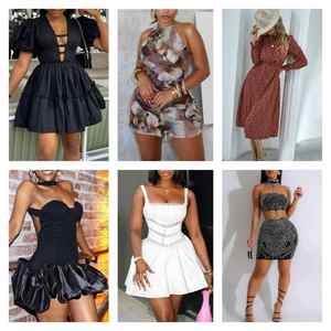 Venta al Por Mayor de Ropa de Gama Alta en Stock Vestidos de Algodón de Segunda Mano para Mujer Inventario de Ropa en Tamaños Mixtos Envío Aleatorio - Product Image 5