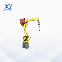 Robot Fanuc ARC Mate 100iD 6 axes, manipulateur contrôlé par PLC, soudage à l'arc haute puissance 1kW 380V IP67, outil de manipulation manuel, garantie 1 an