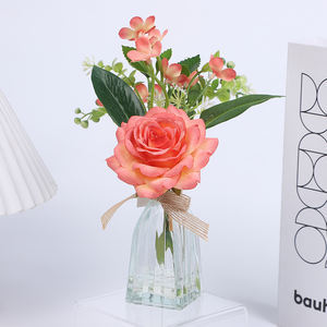 Flores Artificiales en Maceta con Agua, Aspecto Realista, Proveedores Mayoristas de Alta Gama, Flores Artificiales Hechas a Mano para Escritorio - Product Image 5