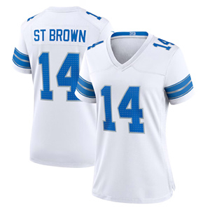 Nuevo Estilo Camiseta Deportiva de Mujer Detroit Camisetas de Fútbol Americano 97 #   Hutchinson 0 # Jahmyr Gibbs 14 # Camiseta de Fútbol Americano Cosida de St. Brown - Product Image 4