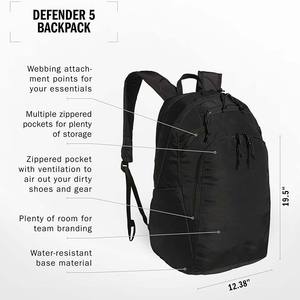 Sac à dos de grande capacité imperméable de la marque ADDS, cadre externe, matériau Oxford avec doublure en polyester pour les voyages et l'ordinateur portable - Product Image 2