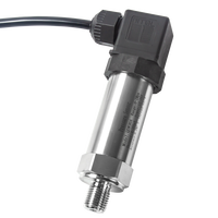 Transmetteur de pression d'eau, d'huile, de carburant, de gaz et d'air NPT 1/4 12-36V 4-20mA 0-600bar 60Mpa Capteur de convertisseur de pression en acier inoxydable