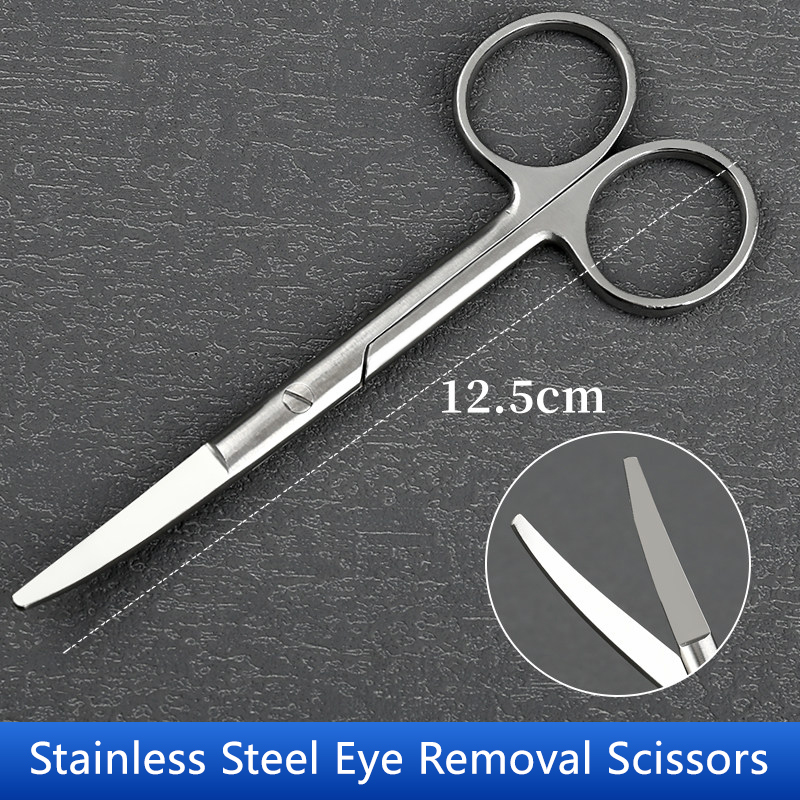 Eyeball removal scissors