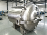 Cámara secadora de vacío de presión negativa de alta tecnología/secador de bandeja de baja temperatura para piezas metálicas