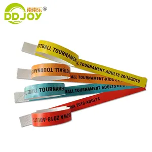 Printable Armbands Disposable Cheap Wristbands Thanksgiving Day Gifts Custom Inkjet Printable Tyvek Disposable Party Favor