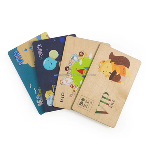 Venta al por mayor 13,56 MHz tarjetas <span class=keywords><strong>RFID</strong></span> de madera de bambú Mini etiqueta 1K Chip proximidad leer escribir tarjetas de visita para llave de Hotel - Product Image 1