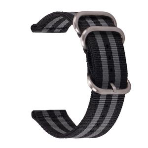 EACHE de alta calidad 20mm 22mm 24mm tejida Zulú de Nylon correa de reloj - Product Image 3