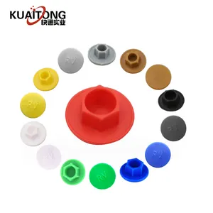 Hot Sale Round Head Protective Cover Plastic Screw Cap Hex Socket Head Screw Cap