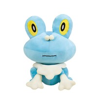 Peluche tendance en forme de grenouille, mignonne, en fourrure moelleuse, jouet en peluche doux, ornement, prix pour machine à griffes, cadeaux d'affaires