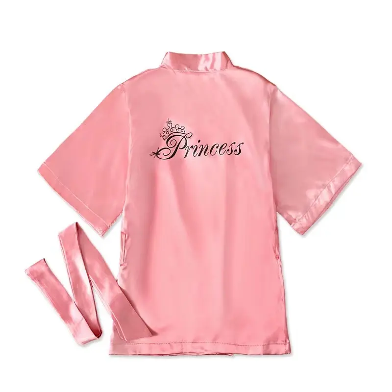 Desain Baru Pakaian Tidur Anak Perempuan Gaya Putri <span class=keywords><strong>Piyama</strong></span> Pakaian Tidur Jubah Gadis Kecil