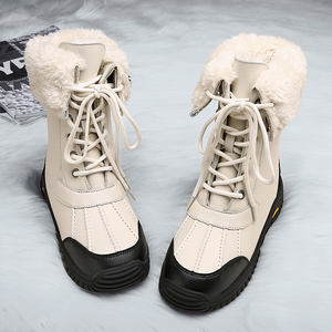 <span class=keywords><strong>Botas</strong></span> de nieve de nuevo estilo de Invierno para <span class=keywords><strong>mujer</strong></span> para caminar al aire libre escalada de campo traviesa impermeable montañismo impermeable PU térmico - Product Image 2