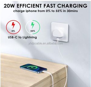 Free Sample 20W USB C Travel <b>Adapter</b> TYPE C PD3.0 Fast Charging Head for iPhone 14 13 12 11 iPad 3A Wall Charger - Product Image 3