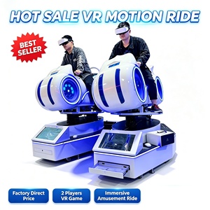 Simulador de Motocicleta 9D VR de Dreamland Source Factory, Equipo de Juego de Conducción de <span class=keywords><strong>Realidad</strong></span> <span class=keywords><strong>Virtual</strong></span> Inmersiva para Centros de Juego y Aeropuertos - Product Image 6