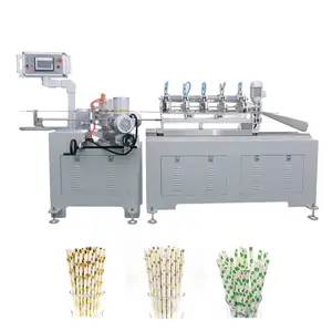 Fuyuan single knife paper straw machine maker price for paper drinking straws making machine