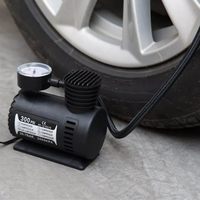 Tire Inflator Portable Air Compressor - 250/300PSI Portable Air Pump Fast Inflation for Cars, Bikes & Motorcycle Tires, Balls