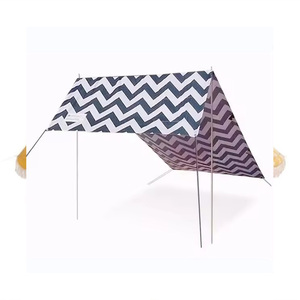 Meilleure vente tente de plage familiale <span class=keywords><strong>en</strong></span> toile étanche UV 50 Protection spacieuse coupe-vent pour <span class=keywords><strong>les</strong></span> <span class=keywords><strong>vacances</strong></span> d'été à la plage - Product Image 4