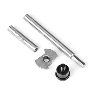 Herramienta de perforación multifuncional para carpintería, broca de ala plana con rosca externa, broca extensible para expandir orificios en tableros de madera - Product Image 5