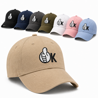 Topi Baseball Custom 5 Panel Model A-Frame Snapback Katun Dua Warna Bordir Logo 3D untuk Pria