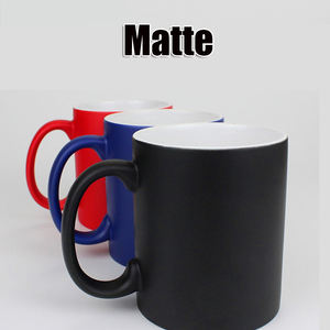 Brillant 11OZ Blanc Sublimation Couleur Changeante Tasses Noir <span class=keywords><strong>Magicl</strong></span> Tasse Sublimation Coeur Étoile Rose Pleine Couleur Changeante Tasse - Product Image 2