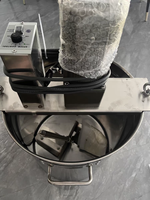 Petit Agitateur Automatique Mélangeur de Cuisson Alimentaire Multi-Fonction Cuisine Sauté et Bouillir-Mélangeur Pot de Sauce Chili Mélangeur